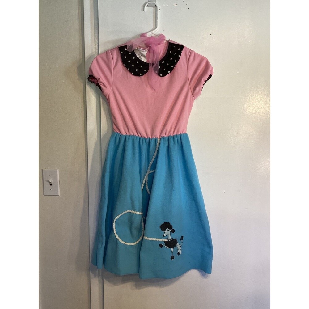 New 50's Sock Hop Dress Costume Halloween Child Large